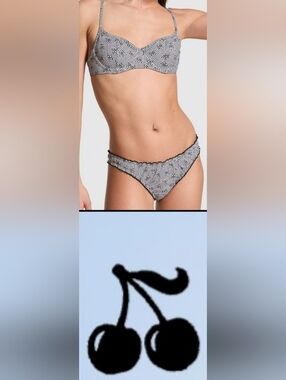 S M L XL XXL PINK By Frankies Bikinis Underwire Bikini Top Hudson Bikini Set